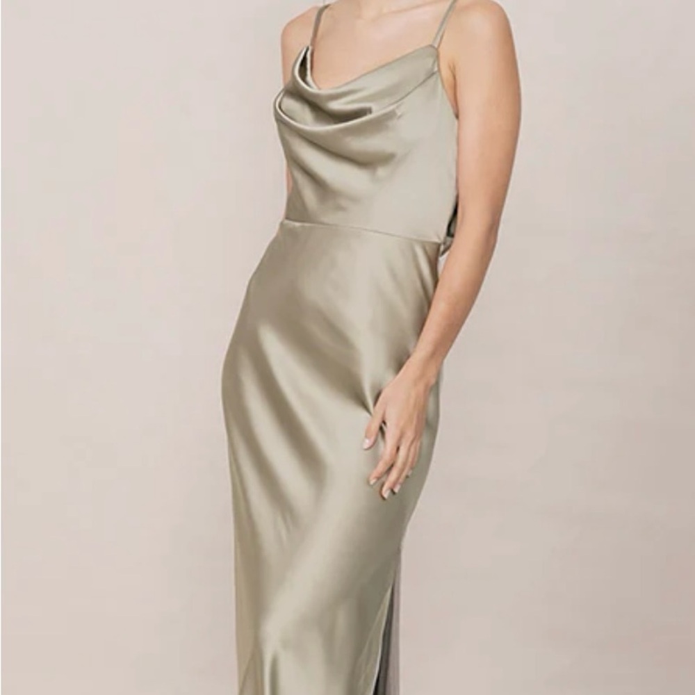 Nadia Satin Dress